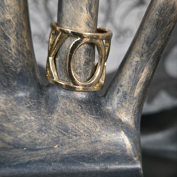 XO Gold Plated Ring Sz7.75 - Picture 6 of 10